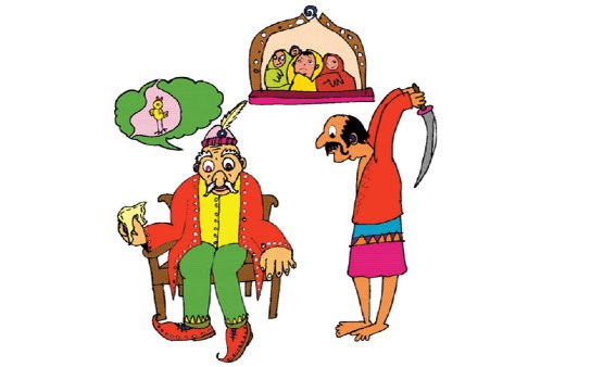 দুষ্টু টুনটুনি, বোকা রাজা