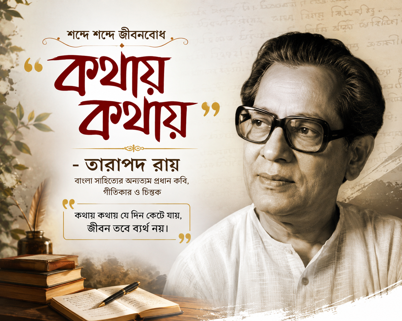 "কথায় কথায়" -তারাপদ রায়